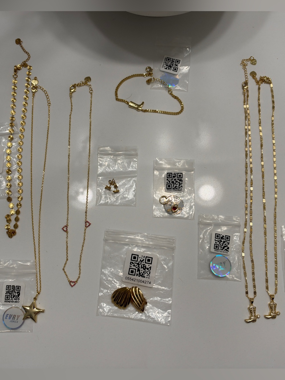 Evry Jewels Gold-Tone Jewelry 9 Pieces NIB